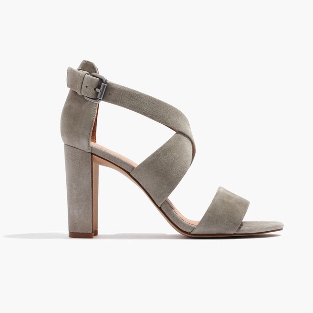 Madewell The Violet Crisscross Sandal Heels
